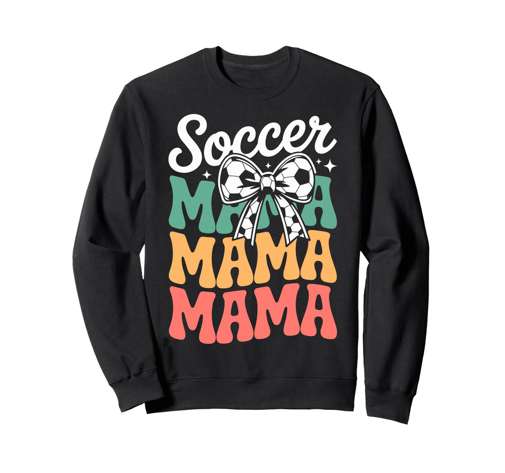 Groovy Soccer Football Player Sweatshirt - Casual Everyday Wear Unisex