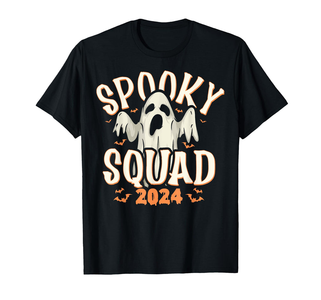 Spooky Squad 2024 Spooky Season T-Shirt - Casual Everyday Wear Men Women