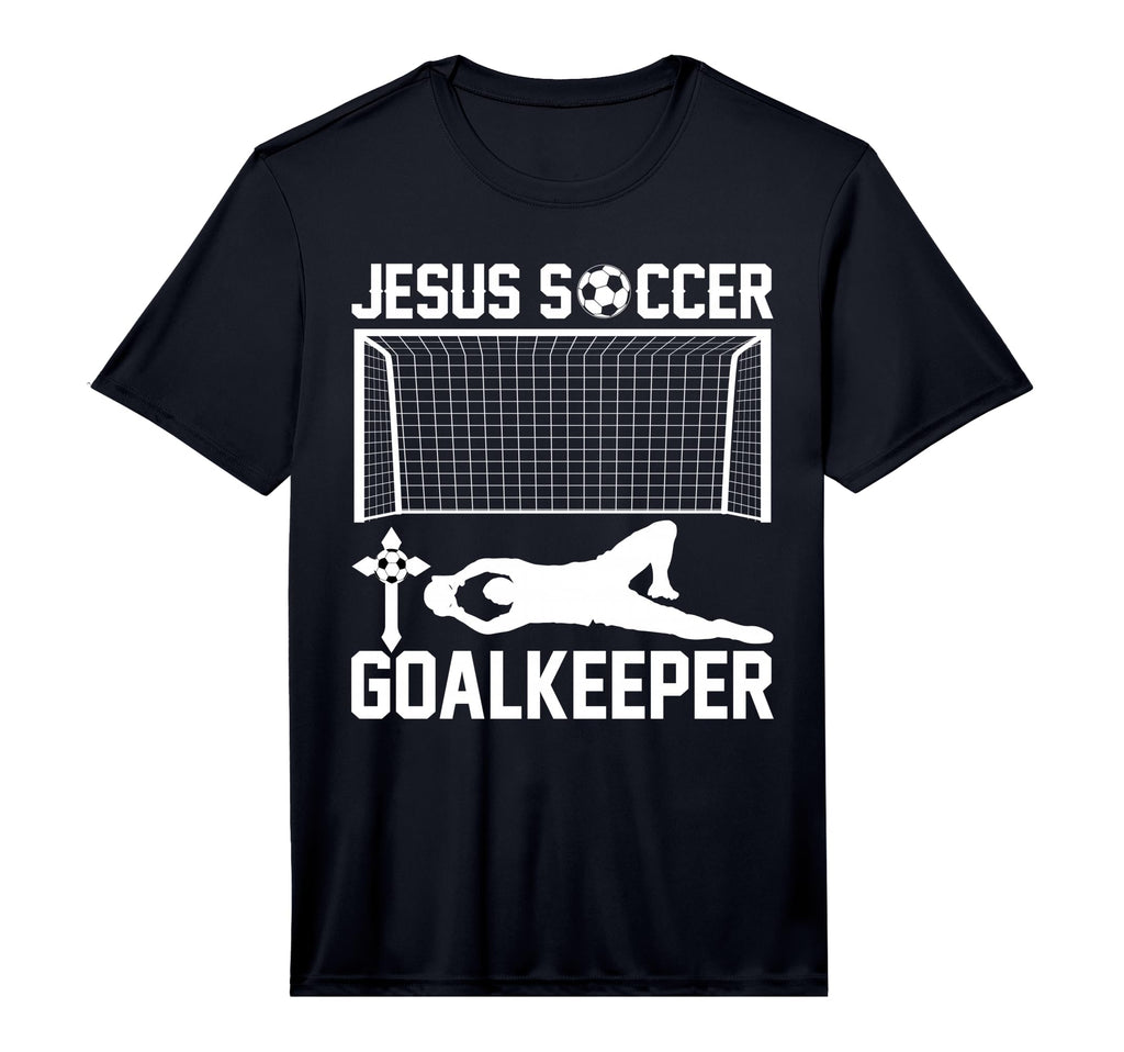 Jesus Soccer Goalkeeper I Soccer T-Shirt - Fun Novelty Design Men Women
