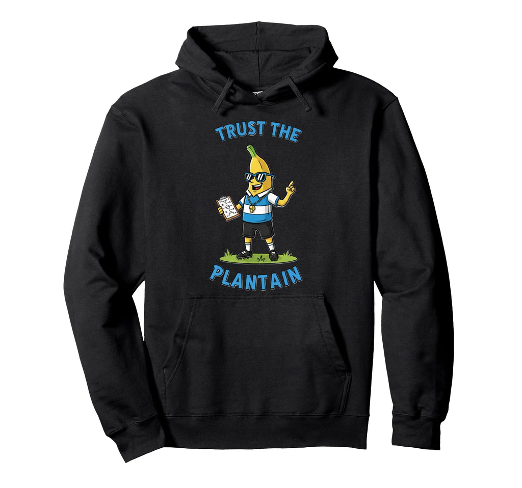 Funny Soccer Coach Banana Trust Hoodie - Minimalist Print Men Women