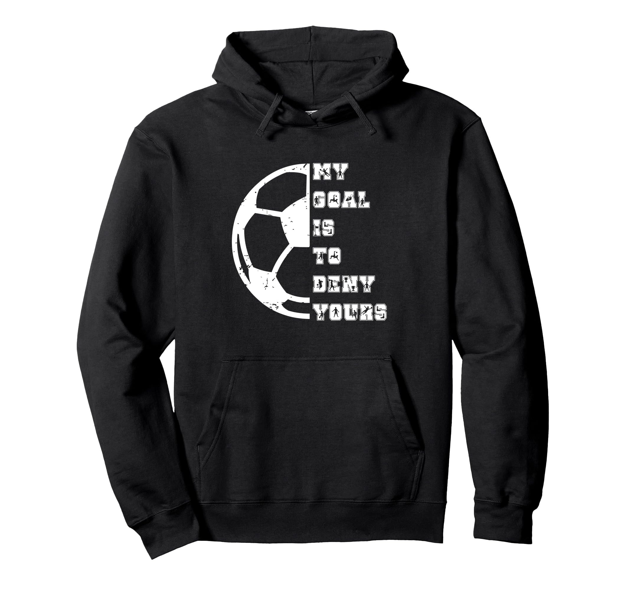 My Goal Is To Deny Yours European Hoodie - Unique Graphic Men Women