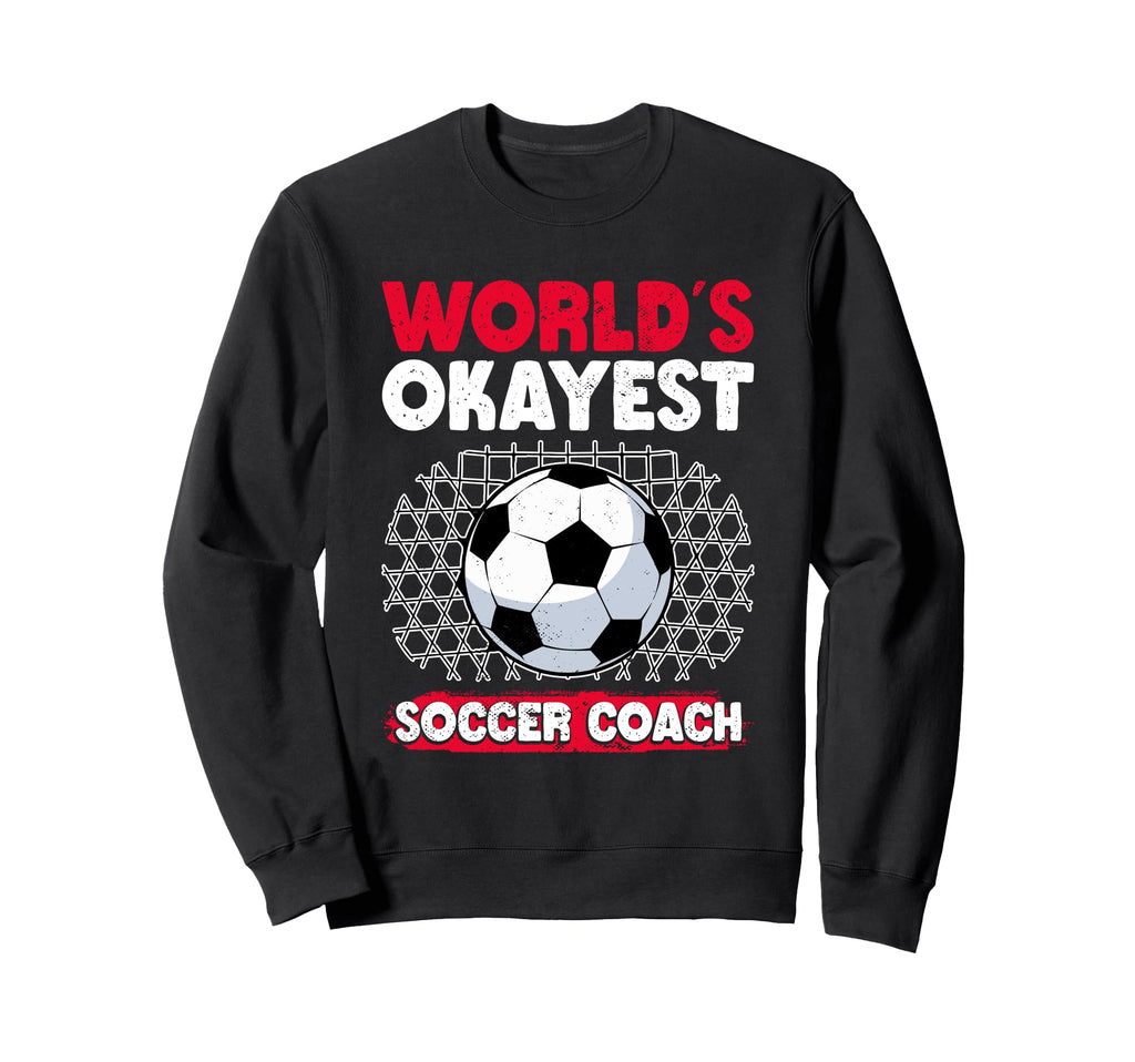 Coaching Soccer Dad Coach Soccer Coach Sweatshirt - Graphic Print Men Women