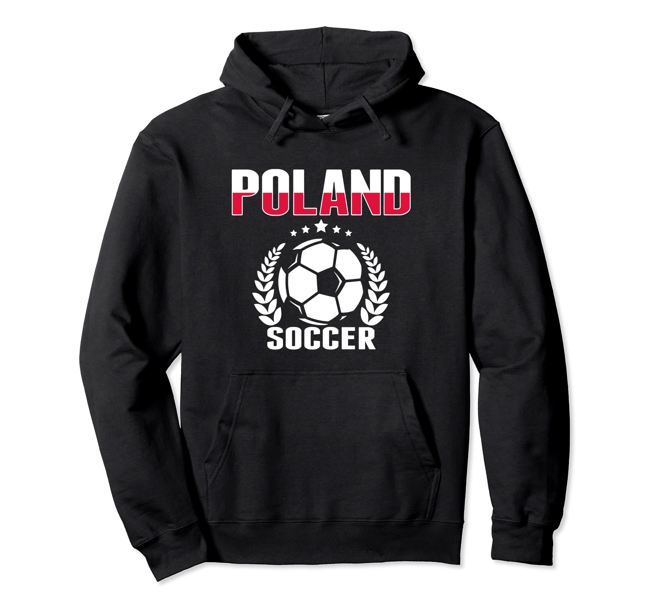 Poland Soccer Fans Jersey Proud Polish Hoodie - Trendy Graphic Men Women