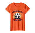 Soccer Before Everything Bold Fan T-Shirt - Graphic Print Men Women