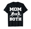 Mom Both Funny Soccer Bowling Mom T-Shirt - Trendy Graphic Unisex