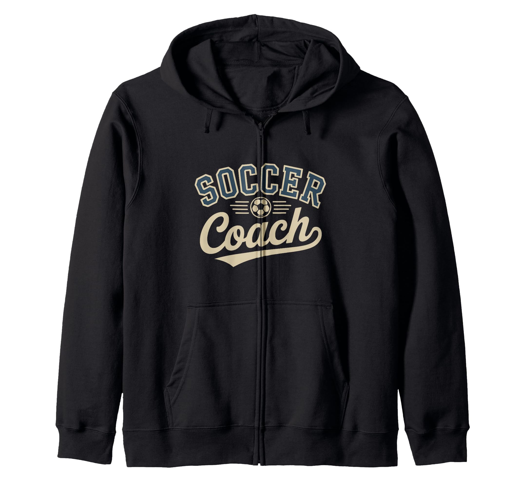 Funny Soccer Coach Coaching Hoodie - Casual Everyday Wear Unisex