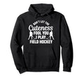 Field Hockey Player Cuteness Hoodie - Custom Art Print for Adults