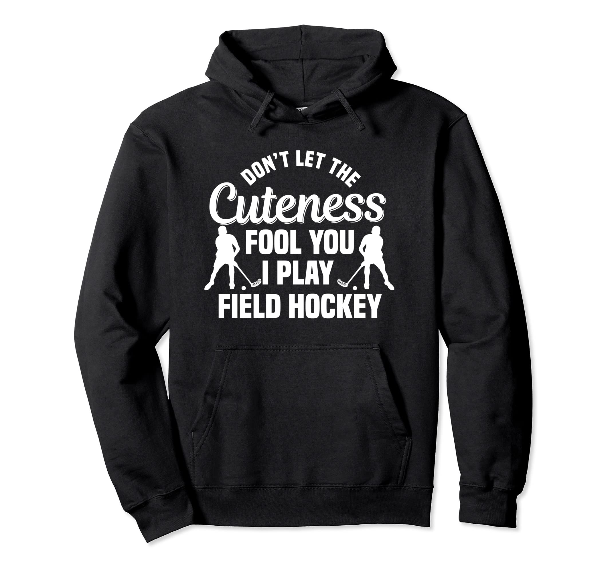 Field Hockey Player Cuteness Hoodie - Custom Art Print for Adults