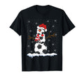 Ugly Snowman Soccer Ball T-Shirt - Casual Everyday Wear for Adults