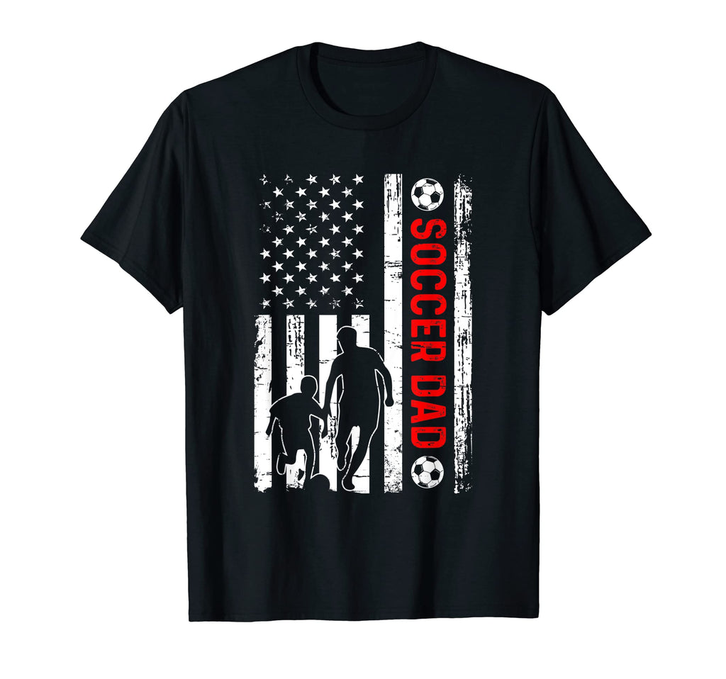 New Dad Soon To Be Soccer Daddy T-Shirt - Unique Graphic Men Women