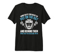 Lacrosse Goalie Tri Blend T-Shirt - Novelty Apparel Men Women