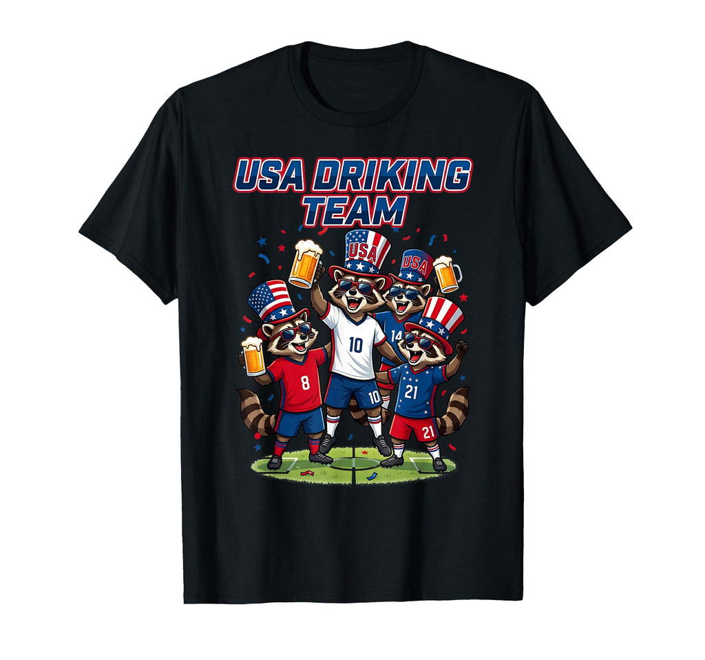 Usa Raccoon Soccer Tournament 2016 T-Shirt - Streetwear Style Unisex