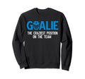 Lacrosse Goalie Definition Sweatshirt - Minimalist Print for Adults