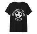 Oglethorpe County Soccer Distressed T-Shirt - Streetwear Style for Adults