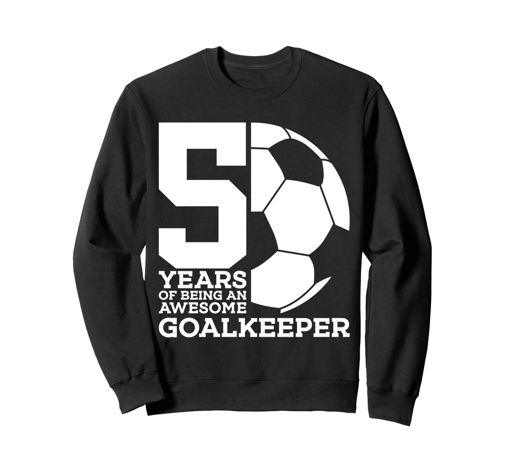 Soccer 5 Years Awesome Soccer Sweatshirt - Casual Everyday Wear Men Women