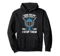 Ice Hockey Goalkeeper Goals Hockey Hoodie - Minimalist Print for Adults