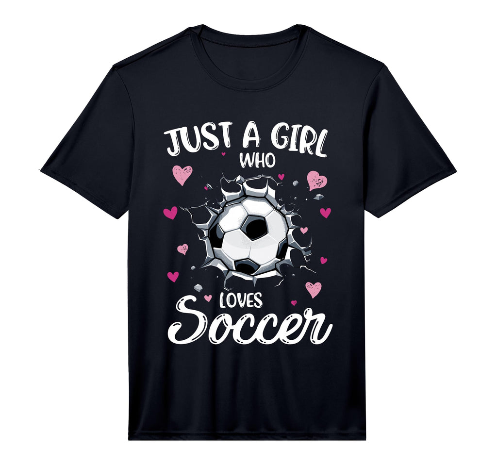 Just Who Loves Soccer Funny Soccer T-Shirt - Trendy Graphic Men Women