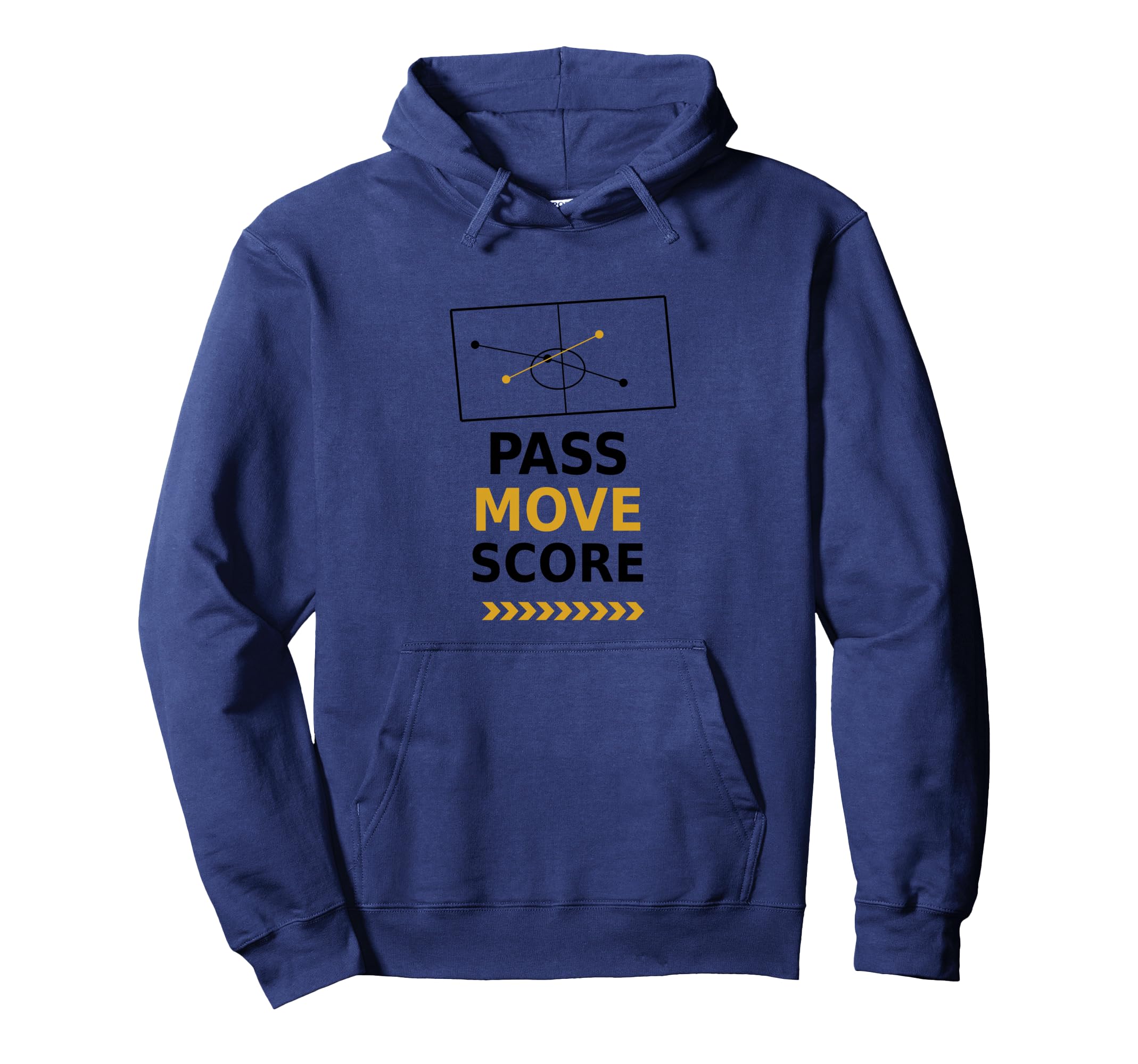 Football Collection Pass Move Hoodie - Casual Everyday Wear for Adults