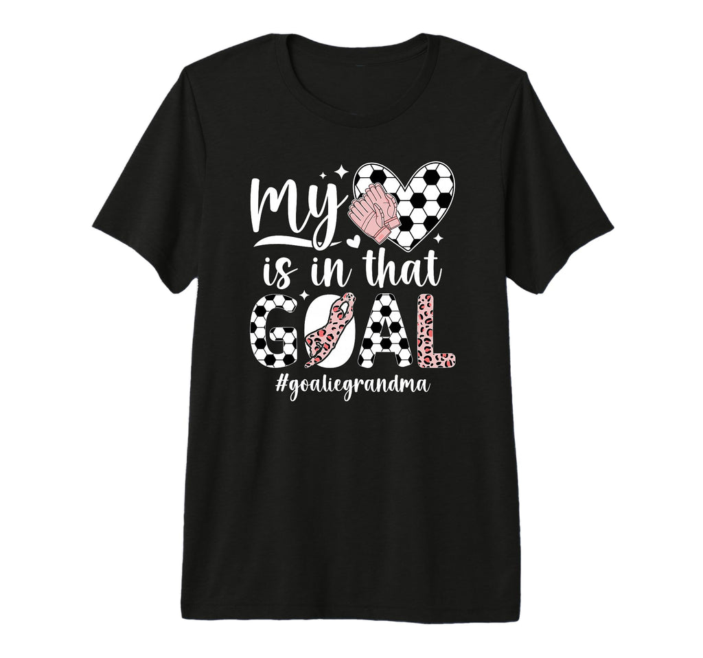 Proud Soccer Goalie Grandma Soccer T-Shirt - Custom Art Print Men Women