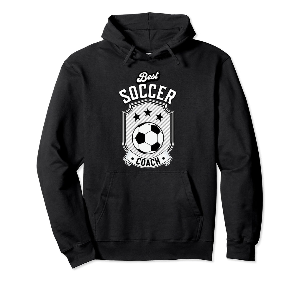 Fun Gift Best Soccer Coach Hoodie - Unique Graphic for Adults