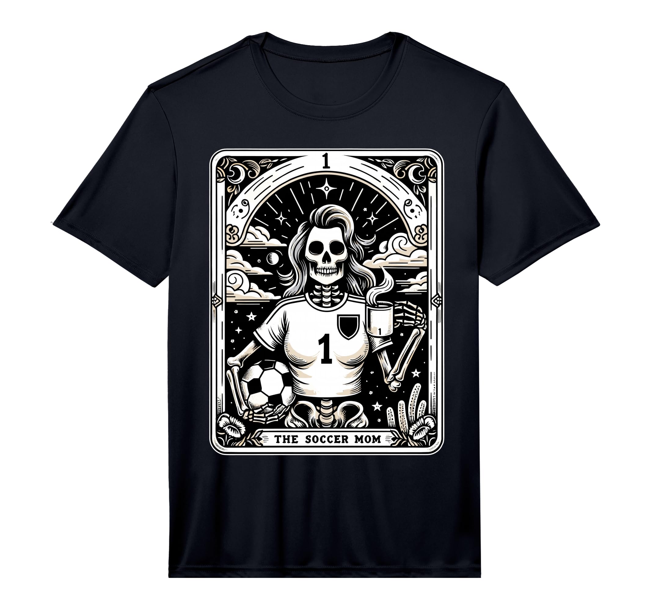 Tarot Card Soccer Mom Soccer Mum T-Shirt - Aesthetic Graphic Unisex
