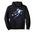 Footballer Unicorn Fans Soccer Team Hoodie - Aesthetic Graphic for Adults