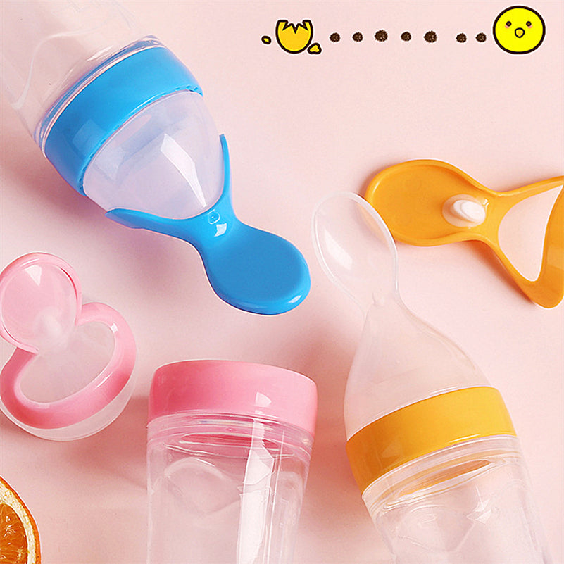 squeeze spoon feeder