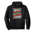 My Merry Soccer Coach Era Groovy Hoodie - Aesthetic Graphic for Adults