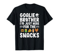 Funny Hockey Goalie Brother Ice T-Shirt - Casual Everyday Wear Men Women