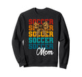 Coquette Bow Soccer Mom Soccer Lovers Sweatshirt - Streetwear Style Unisex