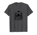 Soccer Coach Soccer Is Life Rest Is T-Shirt - Unique Graphic for Adults