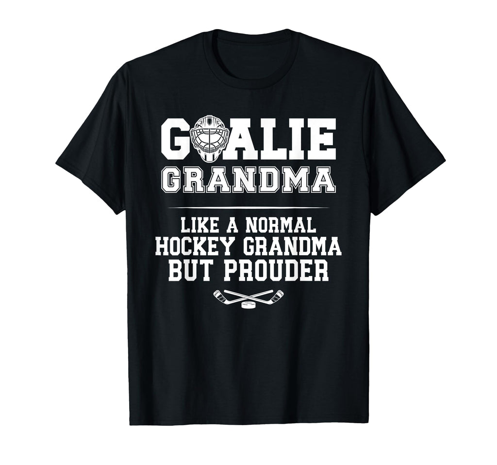 Hockey Goalie Grandma Hockey Keeper T-Shirt - Unique Graphic for Adults
