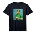 Vincent Loves Football And Soccer T-Shirt - Trendy Graphic for Adults