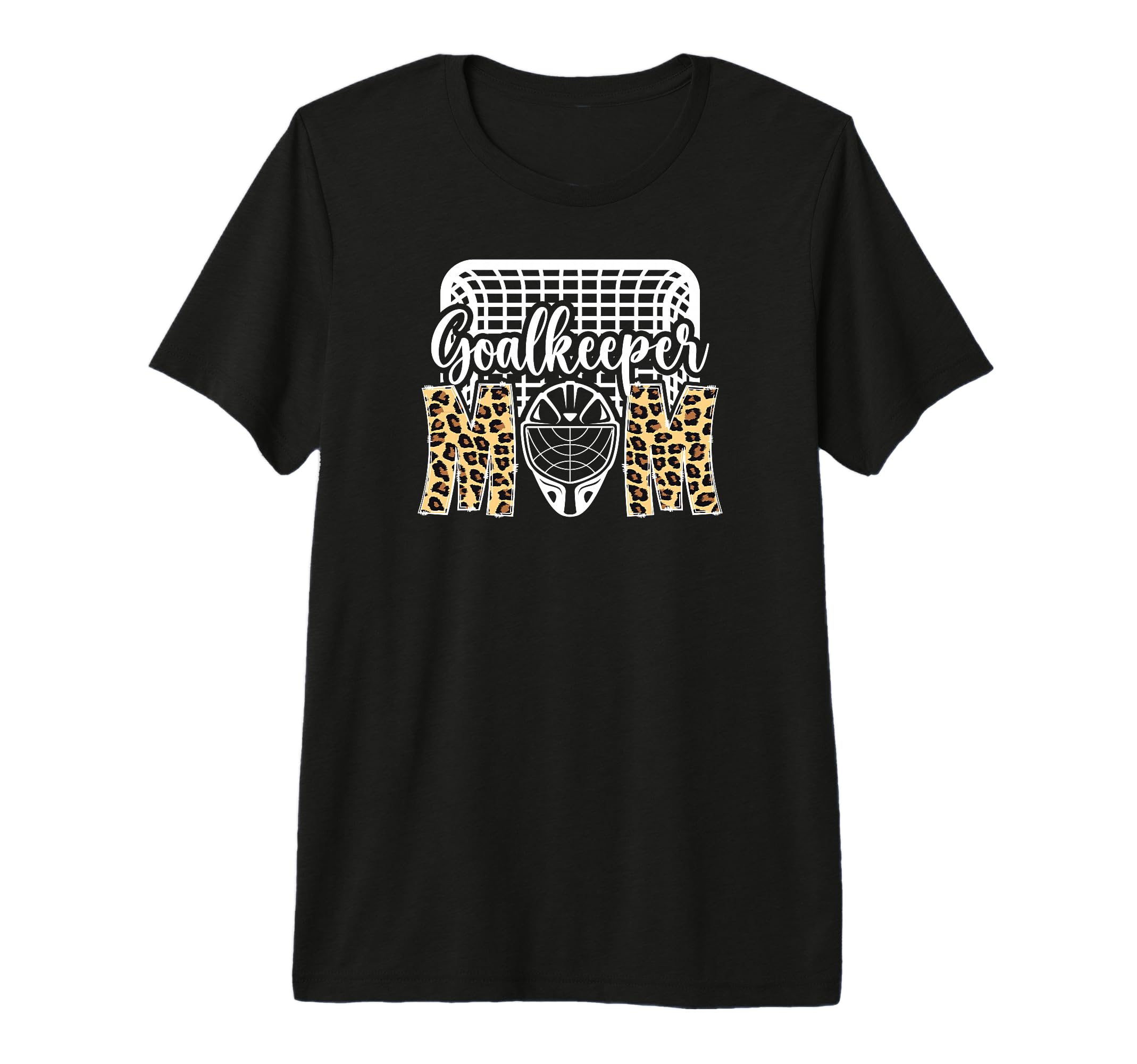 Ice Hockey Goalkeeper Mom Hockey T-Shirt - Novelty Apparel Men Women