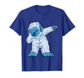Dabbing Yeti Bigfoot Abominable Snowman T-Shirt - Unique Graphic Unisex