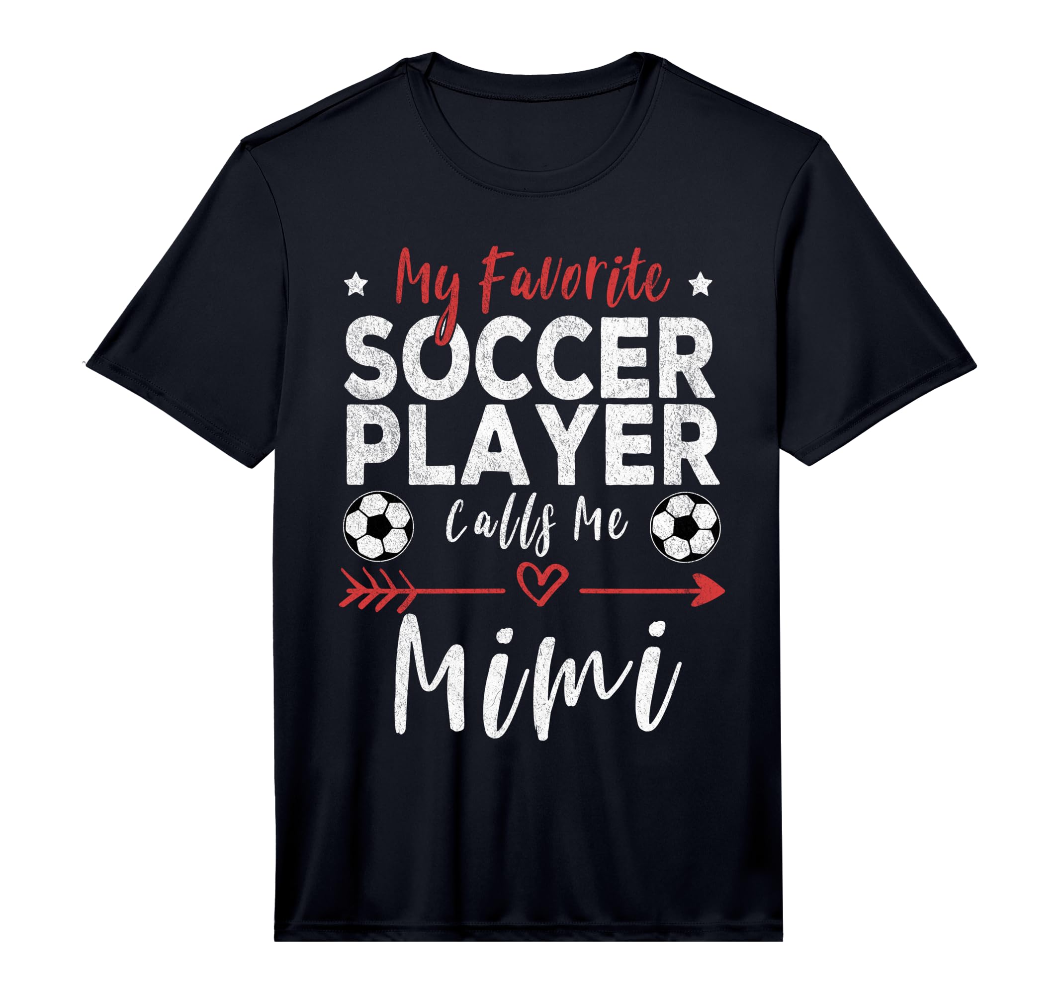 My Favorite Soccer Player Calls Me Mimi T-Shirt - Graphic Print Unisex