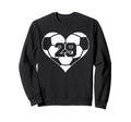 Soccer Number 29 Jersey Funny Sweatshirt - Casual Everyday Wear for Adults