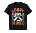 Funny Ice Hockey Goalkeeper Netminder T-Shirt - Graphic Print for Adults