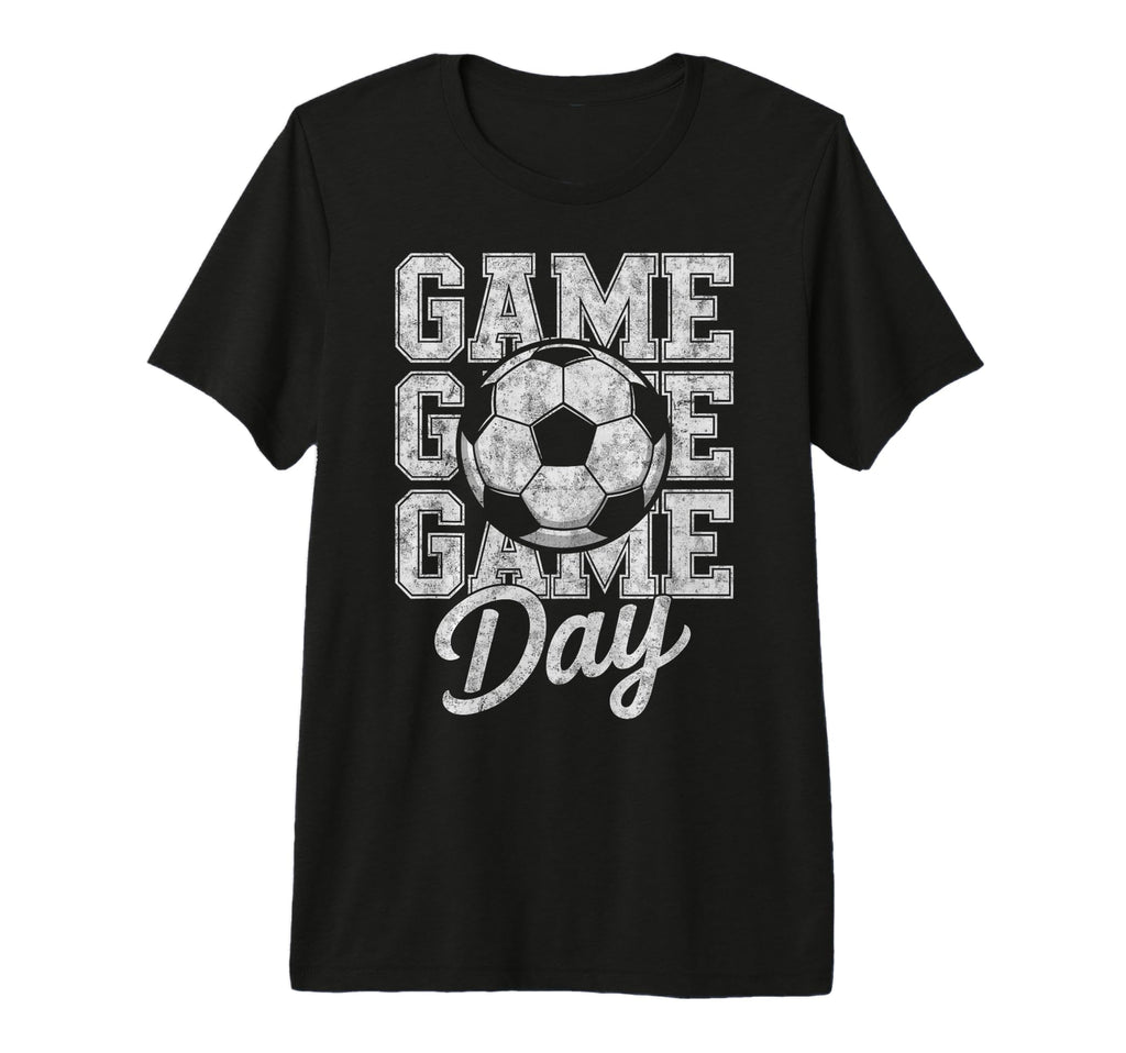 Game Day Soccer Player Fan Footbal T-Shirt - Trendy Graphic for Adults
