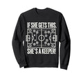 Soccer Goalie Art Soccer Coach Sweatshirt - Custom Art Print Men Women