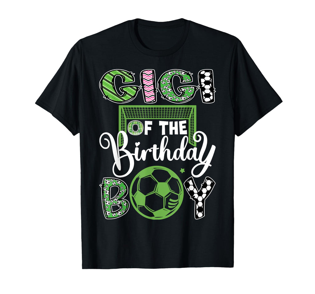 Gigi Birthday Soccer Player Birthday T-Shirt - Minimalist Print Unisex