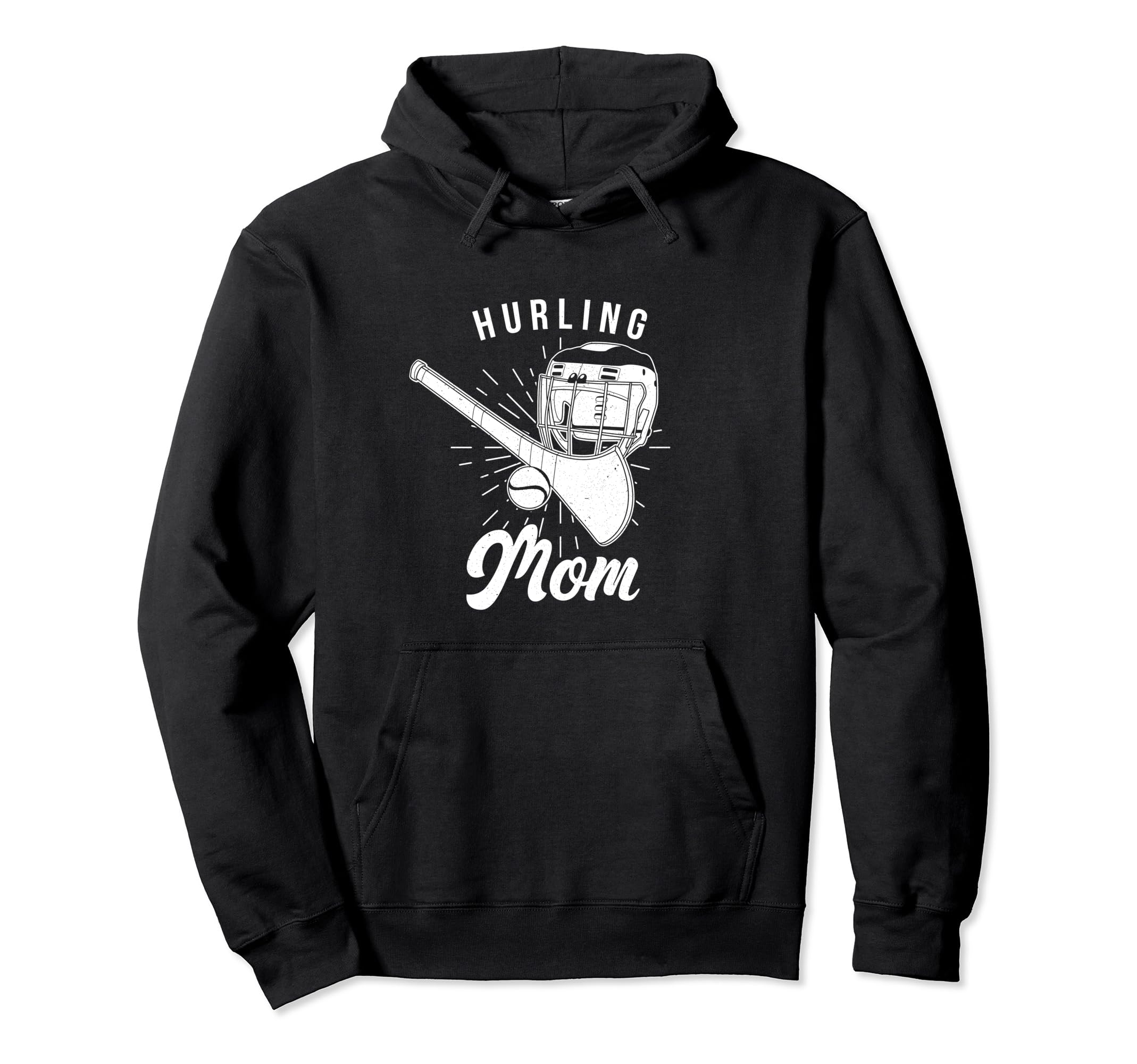 Hurling Helmet Athletic Goalkeeper Camogie Hoodie - Trendy Graphic Unisex