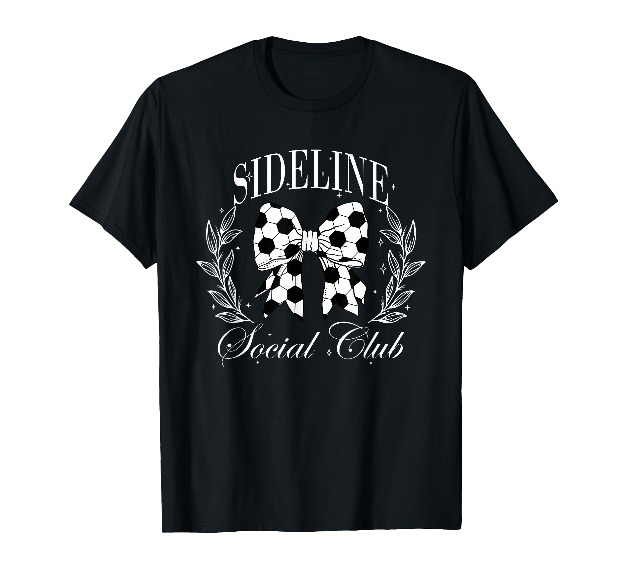Sideline Social Club Soccer Coquette T-Shirt - Custom Art Print Men Women
