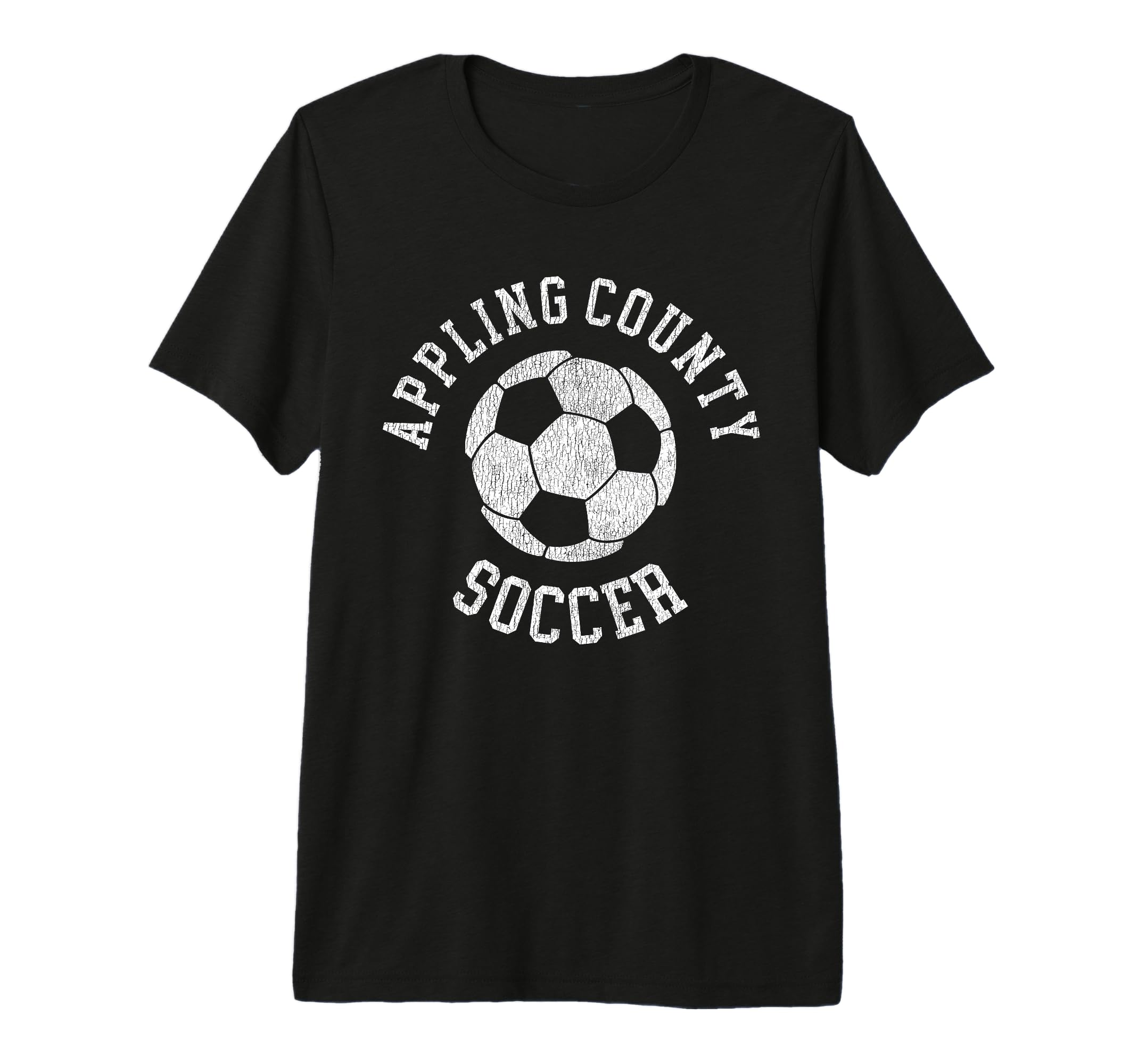 Appling County Soccer Distressed T-Shirt - Aesthetic Graphic for Adults