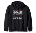 Funny Soccer Goalie Goalkeeper Mom Sweatshirt - Custom Art Print Unisex