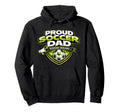 Soccer Dad Funny Proud Weekend Sidelines Hoodie - Unique Graphic Men Women