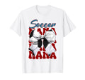 Soccer Nana Bow Soccer Mom Mommy T-Shirt - Custom Art Print Men Women