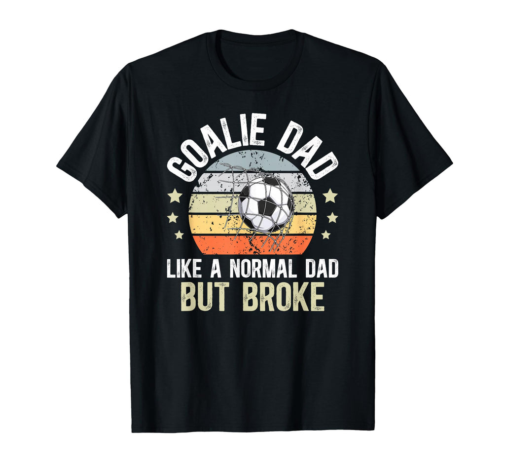 Soccer Goalie Dad Definition Dad Soccer T-Shirt - Minimalist Print Unisex