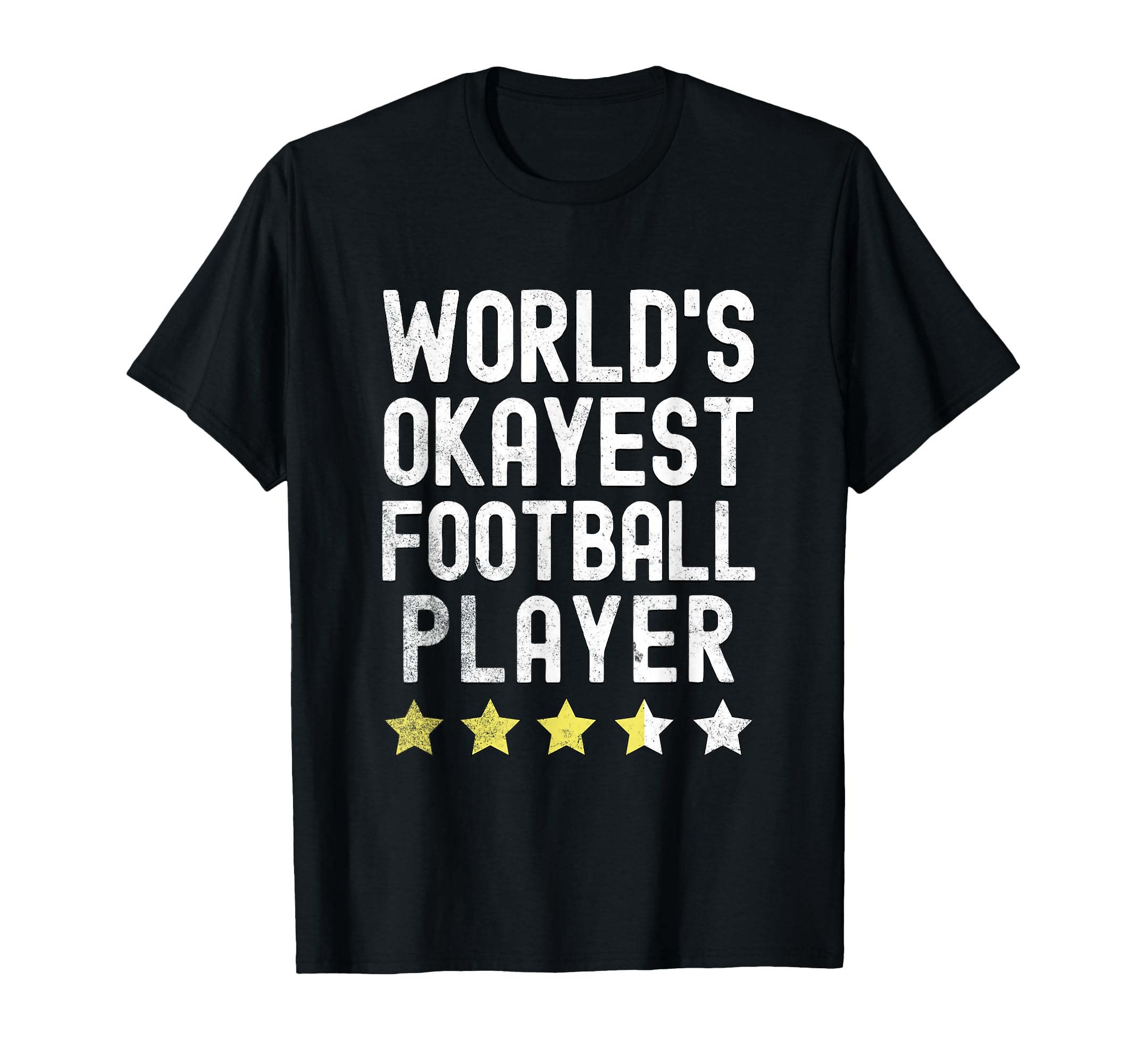 Worlds Okayest Soccer Player Sport Best T-Shirt - Aesthetic Graphic Unisex
