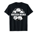 Soccer Nana Soccer Ball Split T-Shirt - Casual Everyday Wear for Adults